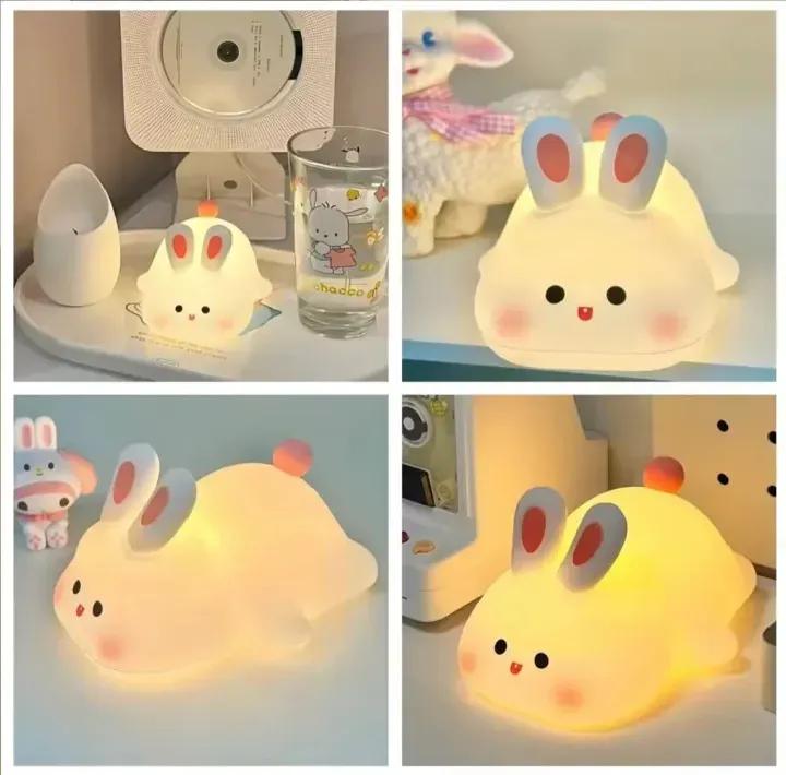 Silicone Rabbit Bunny Night Light