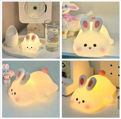 Silicone Rabbit Bunny Night Light