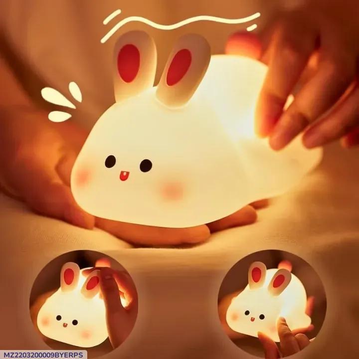 Silicone Rabbit Bunny Night Light