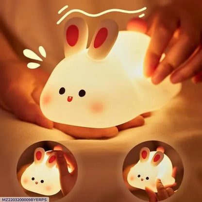 Silicone Rabbit Bunny Night Light